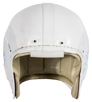 Lance Alworth & Ron Mix Dual Signed & Inscribed Vintage San Diego Chargers Suspension Helmet (JSA)